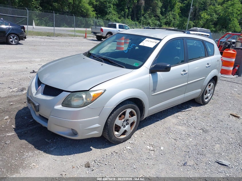 2004 Pontiac Vibe VIN 5Y2SL62804Z451064 IAAI salvage auction — NORMAL WEAR, Clear (Virginia), sold $850 on 2026-07-07 (photo 2)