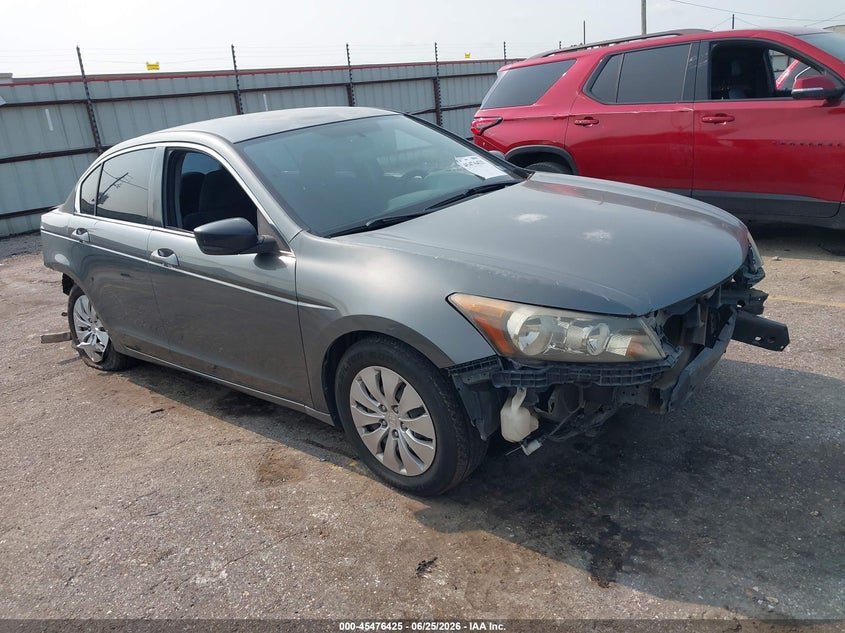 2009 Honda Accord VIN JHMCP26309C011094 IAAI salvage auction — FRONT END, Salvage (Texas), sold $350 on 2026-07-29 (photo 1)