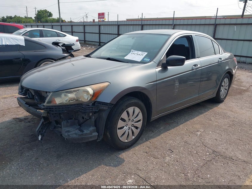 2009 Honda Accord VIN JHMCP26309C011094 IAAI salvage auction — FRONT END, Salvage (Texas), sold $350 on 2026-07-29 (photo 2)