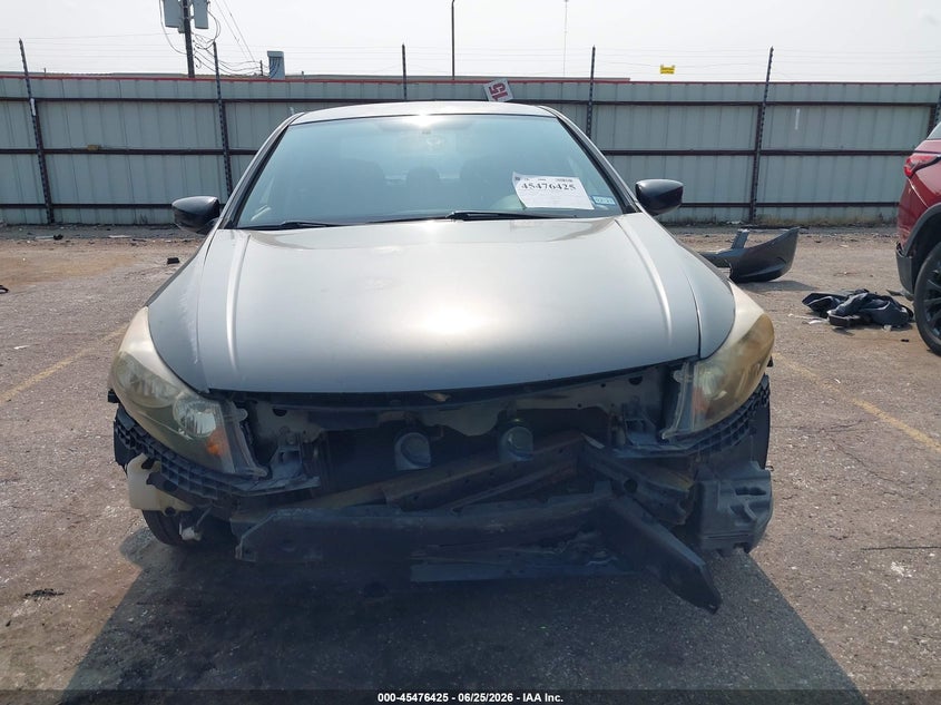 2009 Honda Accord VIN JHMCP26309C011094 IAAI salvage auction — FRONT END, Salvage (Texas), sold $350 on 2026-07-29 (photo 6)