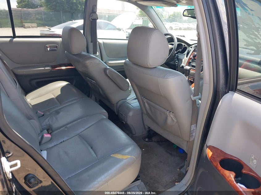 2004 Toyota Highlander VIN JTEEP21A740056510 IAAI salvage auction — RIGHT FRONT, Salvage (Pennsylvania), sold $725 on 2026-08-02 (photo 8)