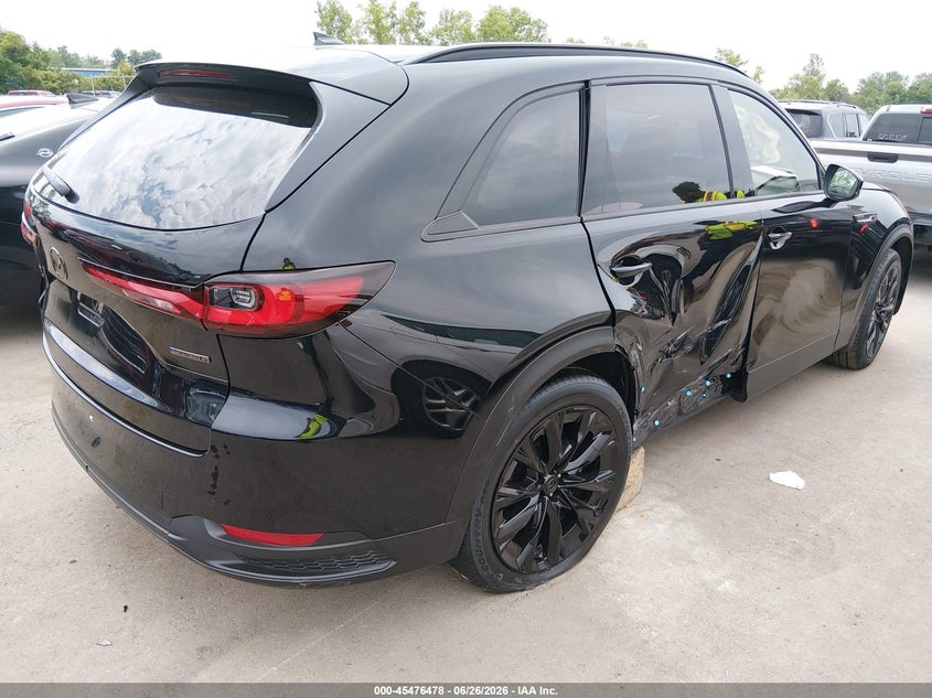 2026 Mazda Cx-90 VIN JM3KKCHD3T1363183 IAAI salvage auction — SIDE, Original (Ohio), sold $18,000 on 2026-07-31 (photo 4)