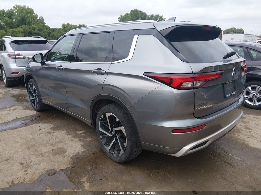 2022 Mitsubishi Outlander VIN JA4J4VA8XNZ060102 IAAI salvage auction — HAIL, Salvage Title, sold $8,800 on 2026-07-26 (photo 3)
