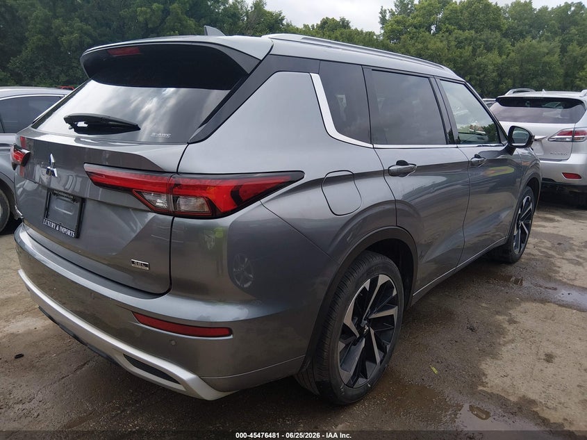 2022 Mitsubishi Outlander VIN JA4J4VA8XNZ060102 IAAI salvage auction — HAIL, Salvage Title, sold $8,800 on 2026-07-26 (photo 4)