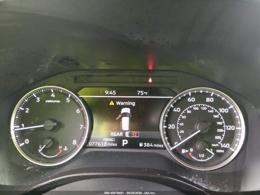 2022 Mitsubishi Outlander VIN JA4J4VA8XNZ060102 IAAI salvage auction — HAIL, Salvage Title, sold $8,800 on 2026-07-26 (photo 7)