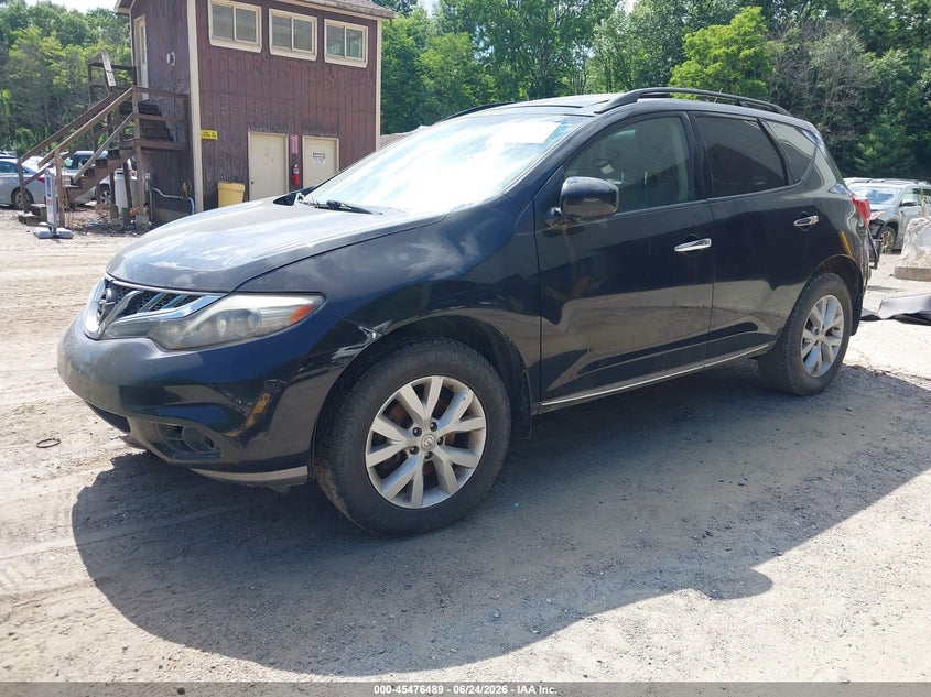 2012 Nissan Murano VIN JN8AZ1MW9CW211198 IAAI salvage auction — FRONT END, Original (Vermont), sold $125 on 2026-07-16 (photo 2)