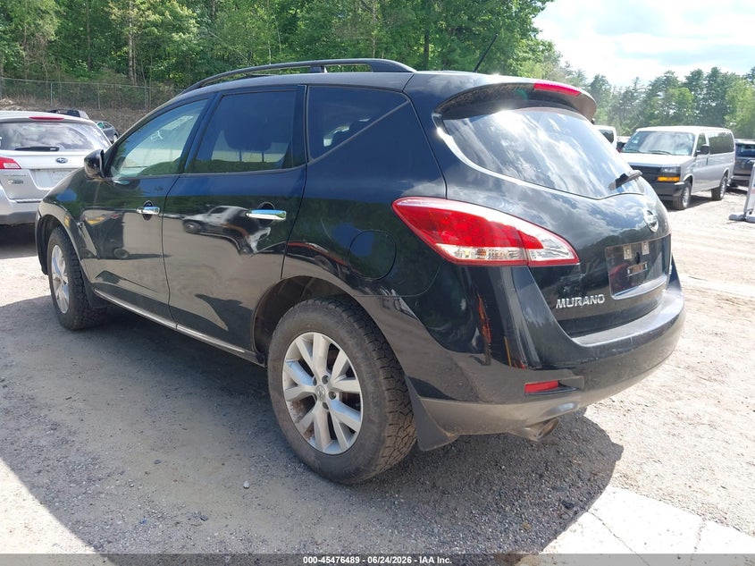 2012 Nissan Murano VIN JN8AZ1MW9CW211198 IAAI salvage auction — FRONT END, Original (Vermont), sold $125 on 2026-07-16 (photo 3)