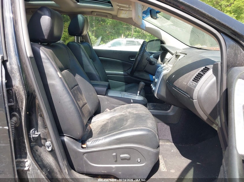 2012 Nissan Murano VIN JN8AZ1MW9CW211198 IAAI salvage auction — FRONT END, Original (Vermont), sold $125 on 2026-07-16 (photo 5)