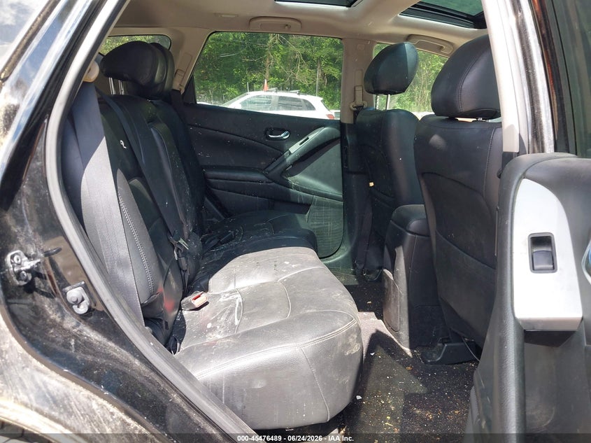 2012 Nissan Murano VIN JN8AZ1MW9CW211198 IAAI salvage auction — FRONT END, Original (Vermont), sold $125 on 2026-07-16 (photo 8)