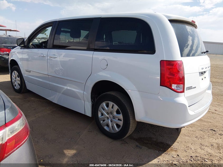 2015 Dodge Caravan VIN 2C7WDGBG2FR568530 IAAI salvage auction — NORMAL WEAR, Clear-Dealer Only (Arizona), sold $10,400 on 2026-07-07 (photo 3)