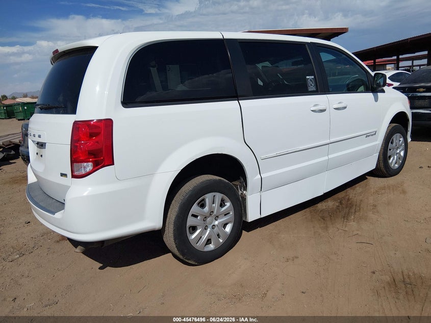 2015 Dodge Caravan VIN 2C7WDGBG2FR568530 IAAI salvage auction — NORMAL WEAR, Clear-Dealer Only (Arizona), sold $10,400 on 2026-07-07 (photo 4)