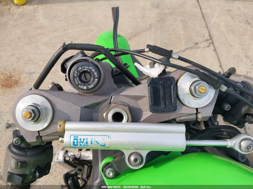 2006 Kawasaki Zx1000 VIN JKAZXCD116A000710 IAAI salvage auction — FRONT END, Salvage (North Carolina), sold $200 on 2026-07-28 (photo 7)