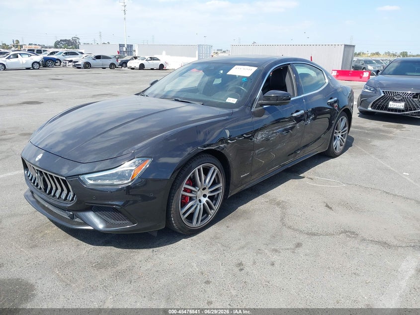 2018 Maserati Ghibli VIN ZAM57YSS9J1260127 IAAI salvage auction — LEFT SIDE, Salvage (Arizona), sold $3,950 on 2026-07-30 (photo 2)
