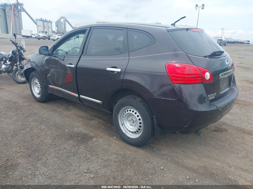 2014 Nissan Rogue VIN JN8AS5MV0EW704760 IAAI salvage auction — LEFT SIDE, Mv-907A (New York), sold $450 on 2026-07-14 (photo 3)