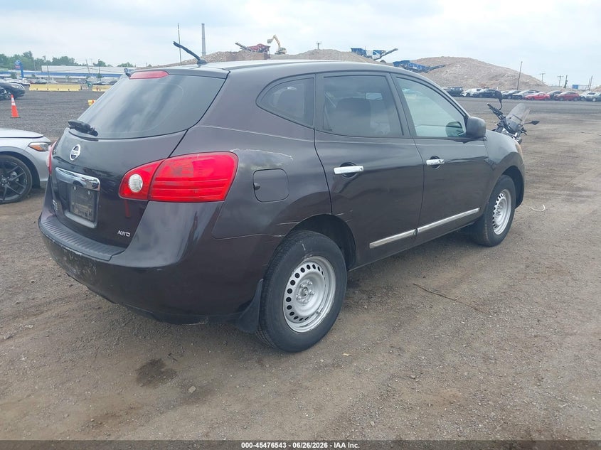 2014 Nissan Rogue VIN JN8AS5MV0EW704760 IAAI salvage auction — LEFT SIDE, Mv-907A (New York), sold $450 on 2026-07-14 (photo 4)