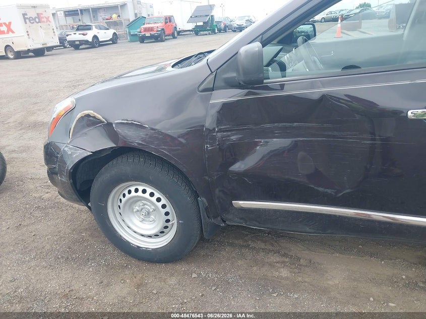 2014 Nissan Rogue VIN JN8AS5MV0EW704760 IAAI salvage auction — LEFT SIDE, Mv-907A (New York), sold $450 on 2026-07-14 (photo 6)