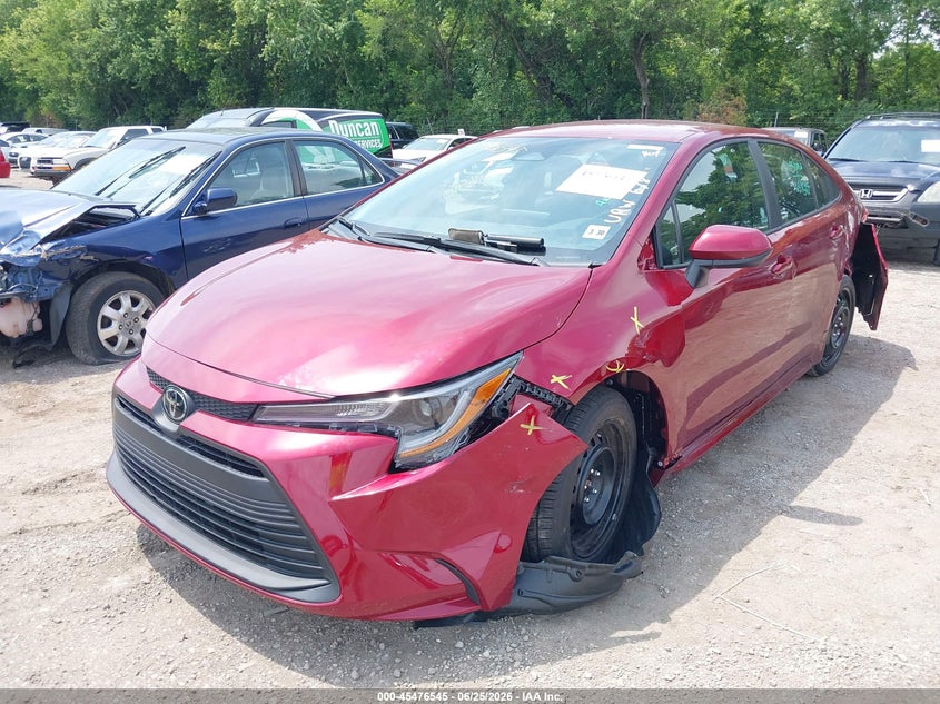 2026 Toyota Corolla VIN 5YFB4MDE0TP429224 IAAI salvage auction — LEFT SIDE, Clear (New Jersey), sold $11,975 on 2026-07-08 (photo 2)