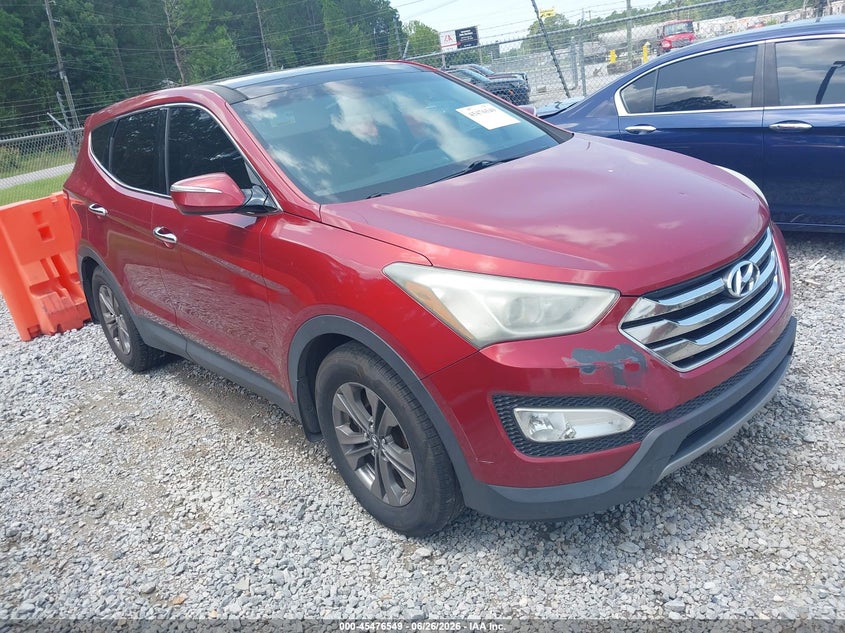 2013 Hyundai Santa fe VIN 5XYZU3LBXDG026213 IAAI salvage auction — NORMAL WEAR, Clear (Mississippi), sold $1,150 on 2026-07-24 (photo 1)