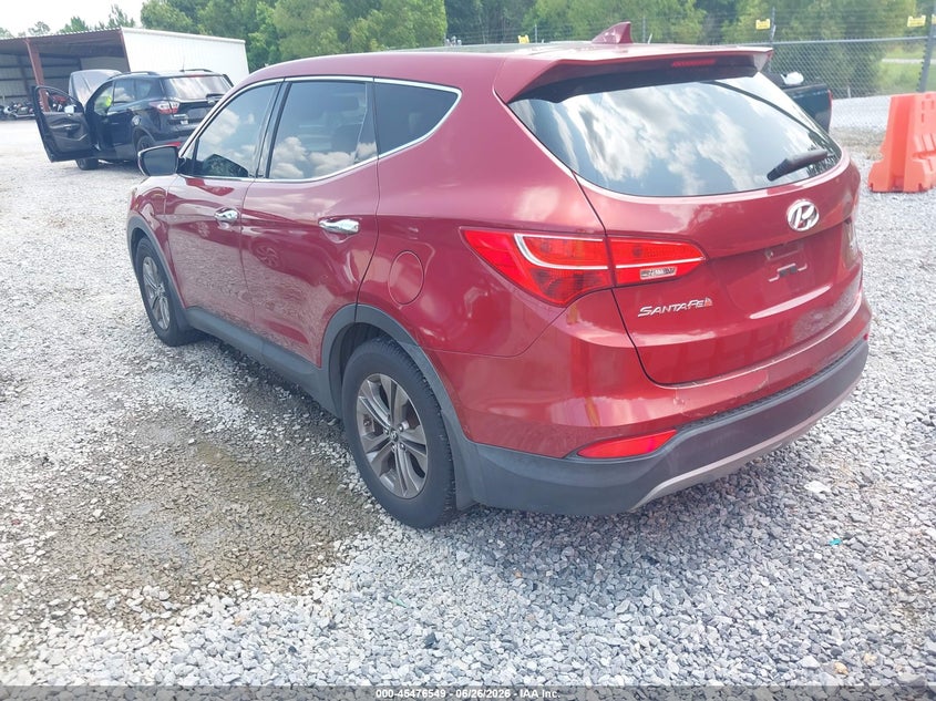 2013 Hyundai Santa fe VIN 5XYZU3LBXDG026213 IAAI salvage auction — NORMAL WEAR, Clear (Mississippi), sold $1,150 on 2026-07-24 (photo 3)