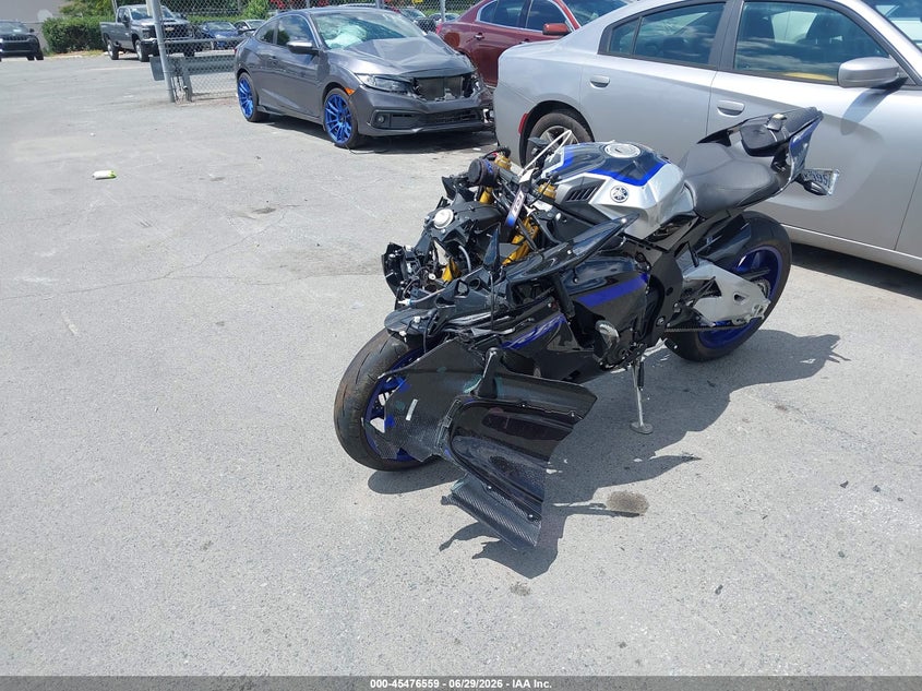 2022 Yamaha Yzf VIN JYARN67E3NA000536 IAAI salvage auction — FRONT END, Salvage (North Carolina), sold $8,100 on 2026-08-26 (photo 2)