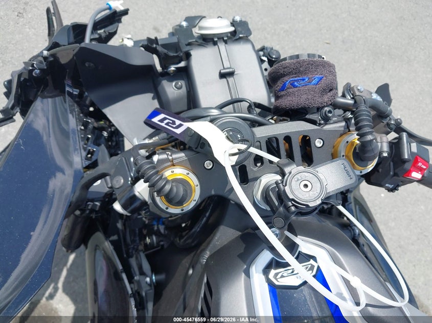 2022 Yamaha Yzf VIN JYARN67E3NA000536 IAAI salvage auction — FRONT END, Salvage (North Carolina), sold $8,100 on 2026-08-26 (photo 7)