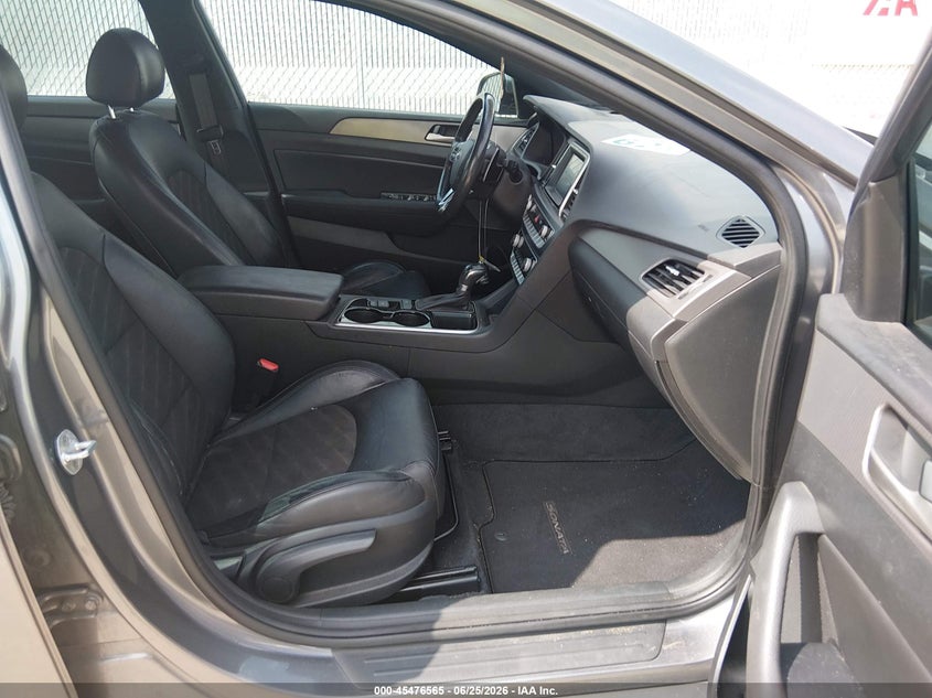 2018 Hyundai Sonata VIN 5NPE34AFXJH703360 IAAI salvage auction — FRONT END, Salvage (Texas), sold $2,050 on 2026-07-09 (photo 5)