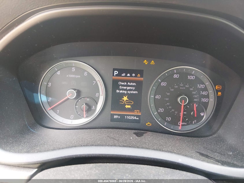 2018 Hyundai Sonata VIN 5NPE34AFXJH703360 IAAI salvage auction — FRONT END, Salvage (Texas), sold $2,050 on 2026-07-09 (photo 7)