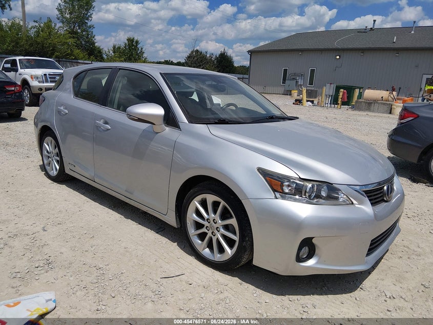 2013 Lexus Ct VIN JTHKD5BH5D2170389 IAAI salvage auction — NORMAL WEAR, Original (Ohio), sold $4,350 on 2026-07-08 (photo 1)