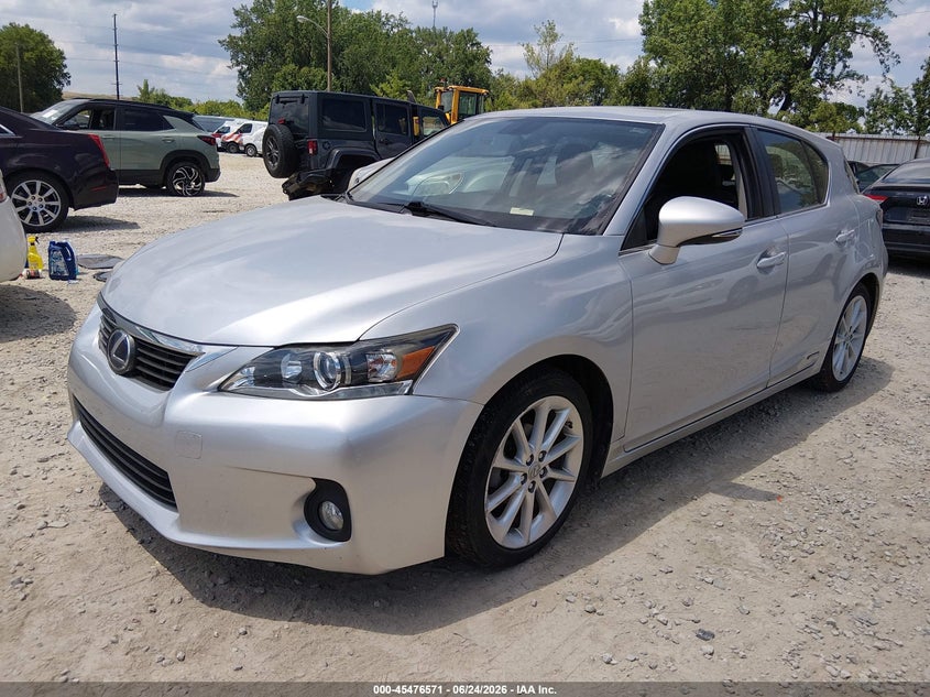 2013 Lexus Ct VIN JTHKD5BH5D2170389 IAAI salvage auction — NORMAL WEAR, Original (Ohio), sold $4,350 on 2026-07-08 (photo 2)