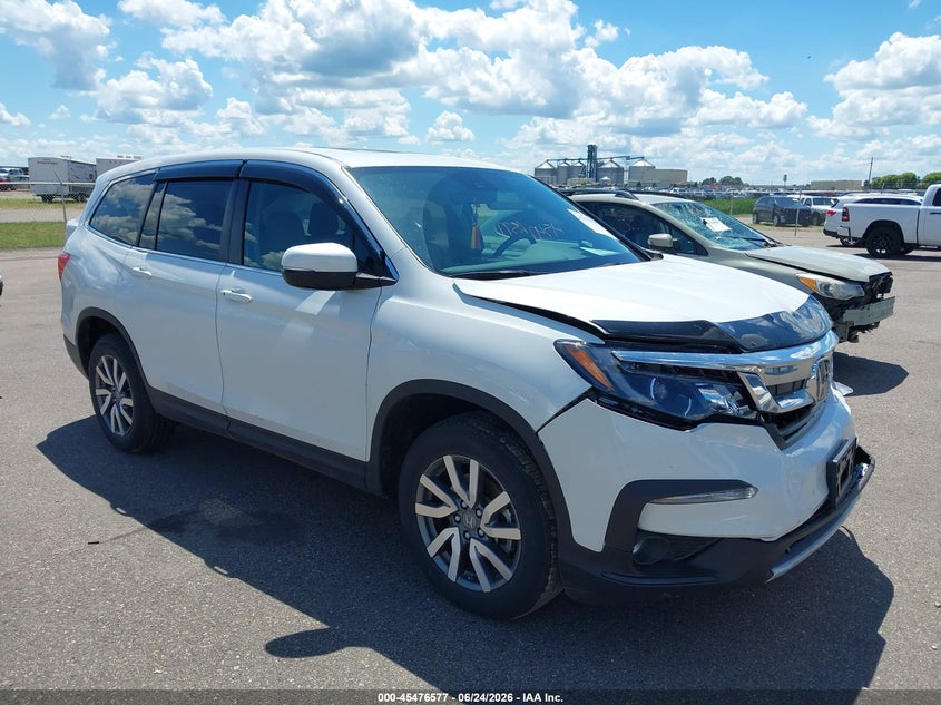 2021 Honda Pilot VIN 5FNYF6H57MB003814 — IAAI salvage auction photo