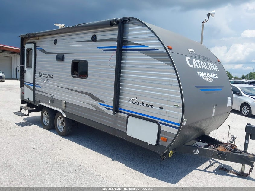 2019 Coachmen Catalina VIN 5ZT2CAHB2KU032101 IAAI salvage auction — BURN, Certificate Of Destruction (Florida), sold $100 on 2026-08-12 (photo 1)