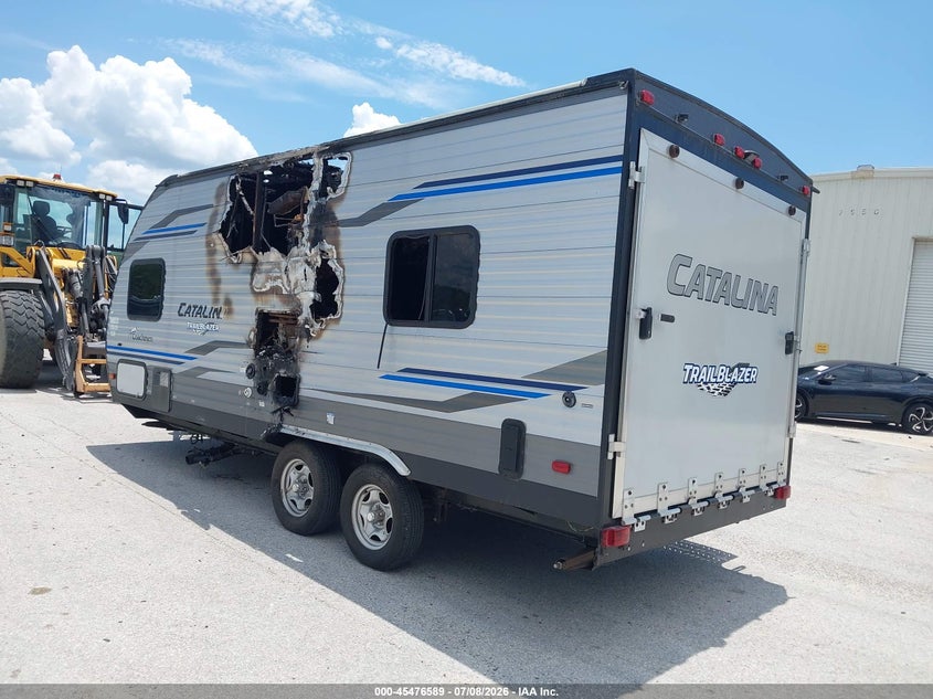 2019 Coachmen Catalina VIN 5ZT2CAHB2KU032101 IAAI salvage auction — BURN, Certificate Of Destruction (Florida), sold $100 on 2026-08-12 (photo 3)