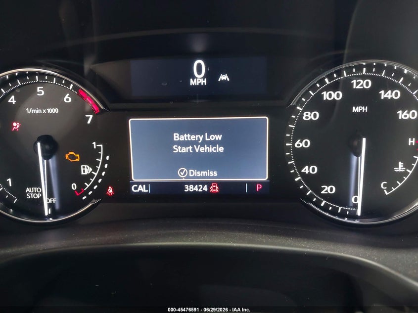 2020 Cadillac Xt4 VIN 1GYFZCR43LF153538 IAAI salvage auction — FRONT END, Salvage (North Carolina), sold $3,200 on 2026-07-19 (photo 7)