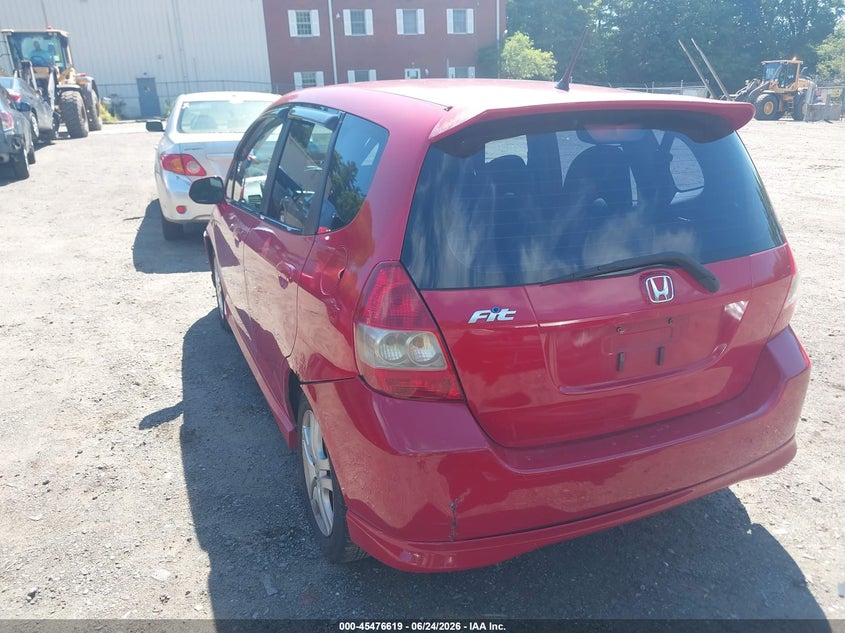 2008 Honda Fit VIN JHMGD38698S051430 IAAI salvage auction — NORMAL WEAR, Clear (Massachusetts), sold $550 on 2026-07-14 (photo 3)