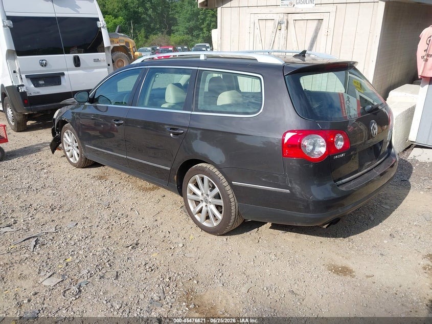 2010 Volkswagen Passat VIN WVWXK7AN5AE092190 IAAI salvage auction — FRONT END, Salvage (Pennsylvania), sold $375 on 2026-07-14 (photo 3)