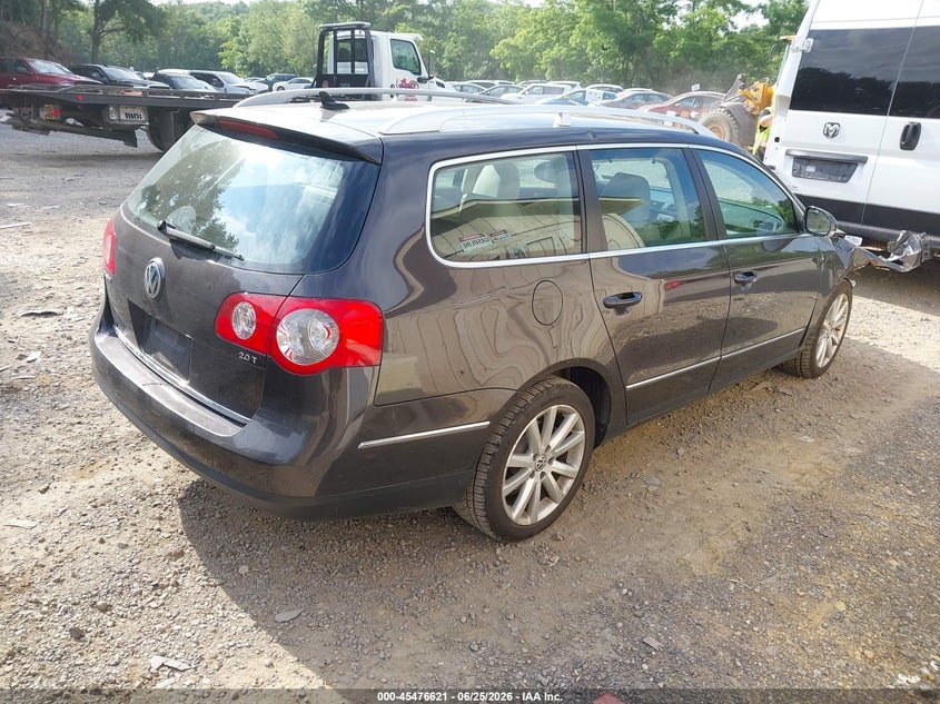 2010 Volkswagen Passat VIN WVWXK7AN5AE092190 IAAI salvage auction — FRONT END, Salvage (Pennsylvania), sold $375 on 2026-07-14 (photo 4)