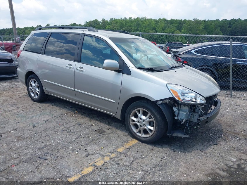 2005 Toyota Sienna VIN 5TDZA22C25S377599 IAAI salvage auction — FRONT END, Salvage (Georgia), sold $1,200 on 2026-07-22 (photo 1)