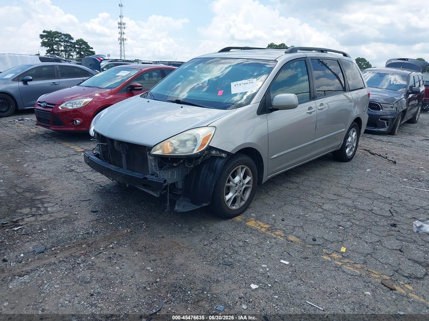 2005 Toyota Sienna VIN 5TDZA22C25S377599 IAAI salvage auction — FRONT END, Salvage (Georgia), sold $1,200 on 2026-07-22 (photo 2)