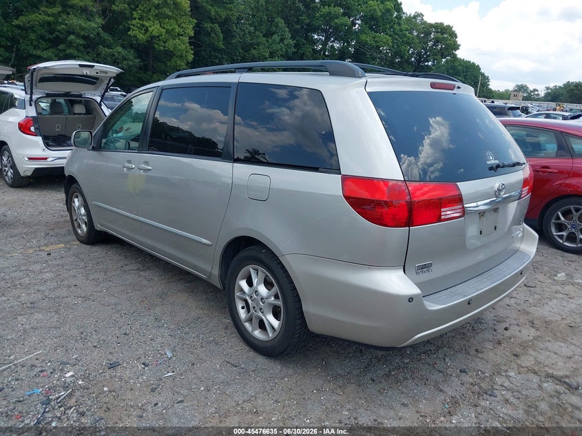 2005 Toyota Sienna VIN 5TDZA22C25S377599 IAAI salvage auction — FRONT END, Salvage (Georgia), sold $1,200 on 2026-07-22 (photo 3)