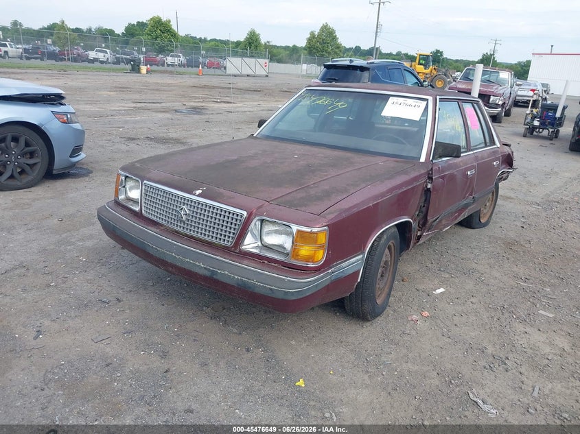 1989 Plymouth Reliant VIN 3P3BK46K8KT007996 IAAI salvage auction — ALL OVER, Clear (Virginia), sold $200 on 2026-09-08 (photo 2)