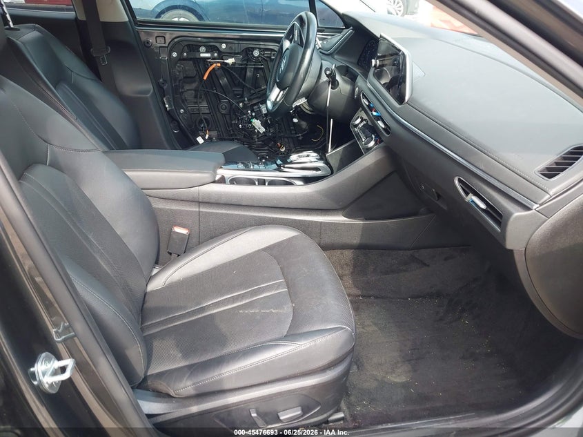 2021 Hyundai Sonata VIN KMHL34J28MA155192 IAAI salvage auction — LEFT FRONT, Salvage (Georgia), sold $5,700 on 2026-07-16 (photo 5)