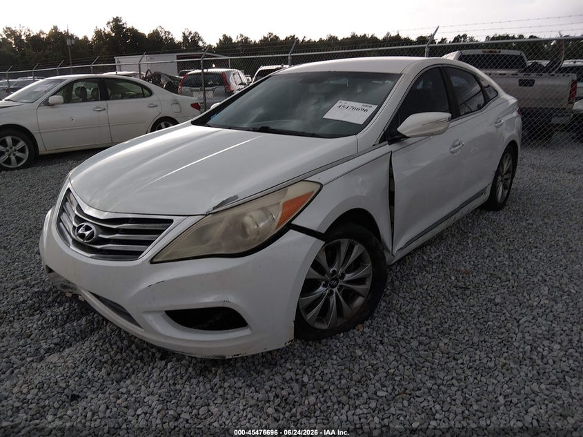 2014 Hyundai Azera VIN KMHFG4JG3EA348607 IAAI salvage auction — LEFT SIDE, Salvage (Alabama), sold $525 on 2026-07-16 (photo 2)
