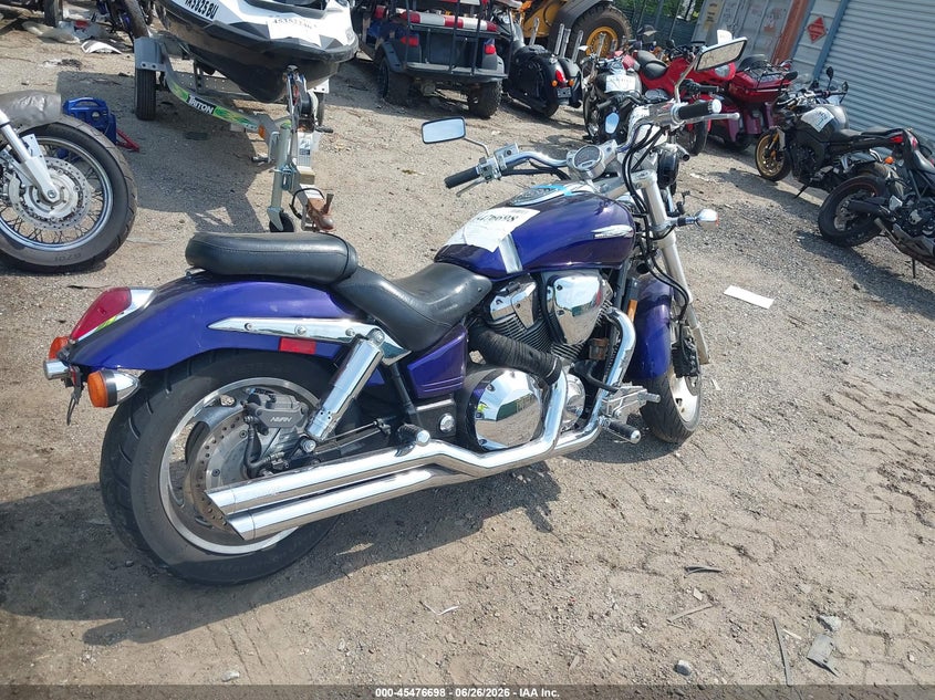 2002 Honda Vtx1800 VIN 1HFSC46032A008921 IAAI salvage auction — NORMAL WEAR, Clear (Virginia), sold $425 on 2026-07-08 (photo 4)