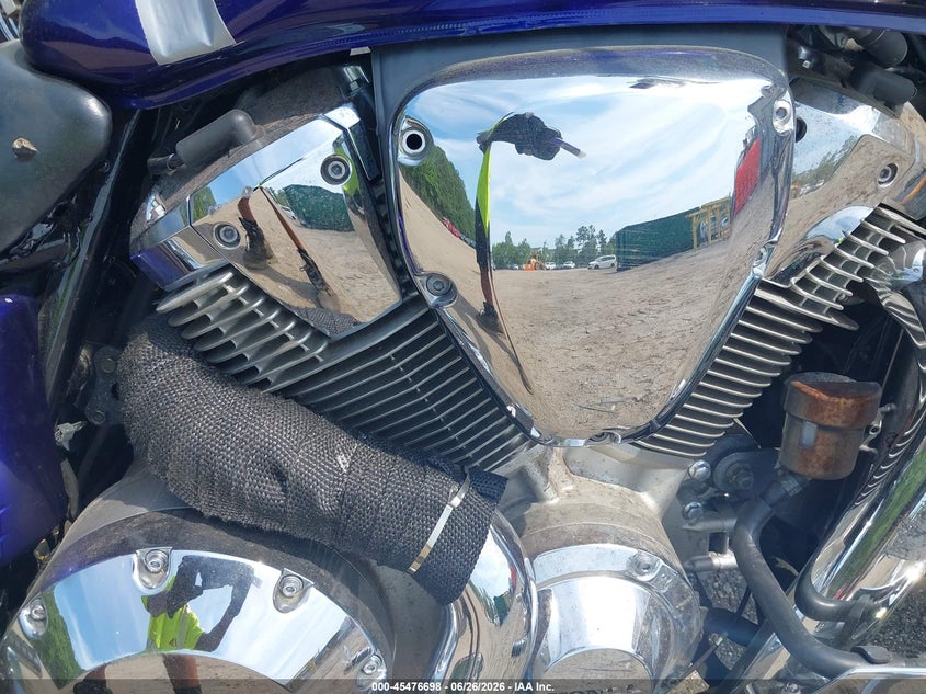 2002 Honda Vtx1800 VIN 1HFSC46032A008921 IAAI salvage auction — NORMAL WEAR, Clear (Virginia), sold $425 on 2026-07-08 (photo 8)