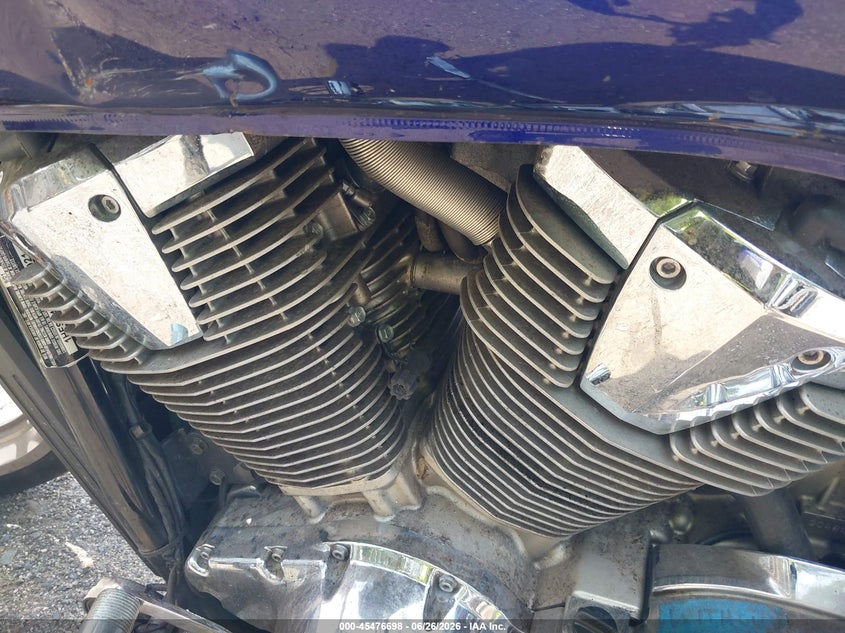 2002 Honda Vtx1800 VIN 1HFSC46032A008921 IAAI salvage auction — NORMAL WEAR, Clear (Virginia), sold $425 on 2026-07-08 (photo 9)