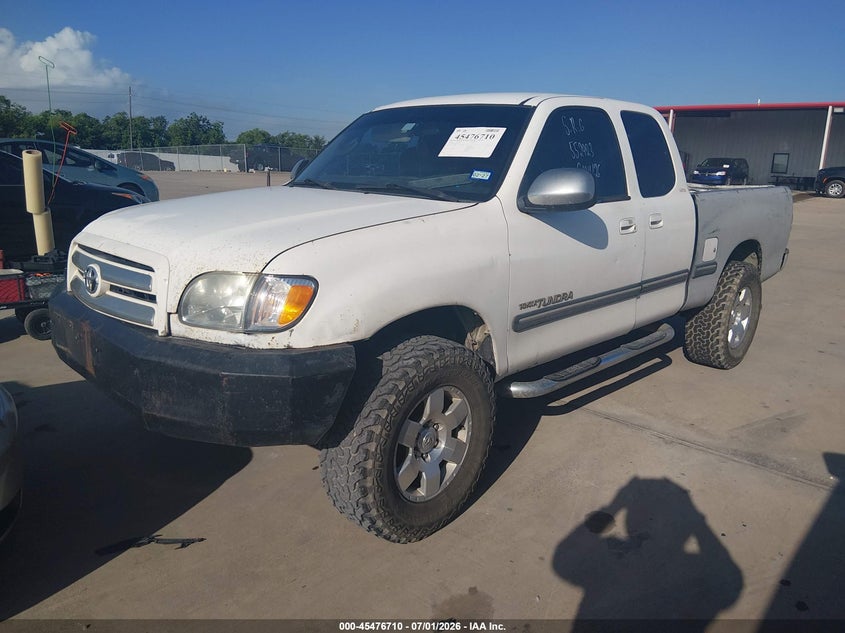 2004 Toyota Tundra VIN 5TBRN34154S447996 IAAI salvage auction — REPOSSESSION, Nrc Lienholder Repossession Paperwork (Texas), sold $450 on 2026-07-17 (photo 2)