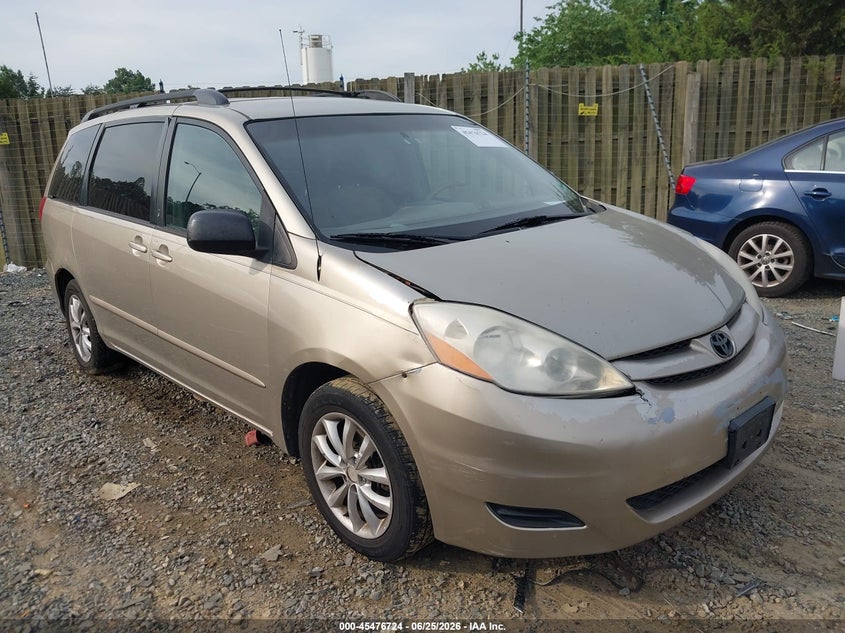 2009 Toyota Sienna VIN 5TDZK23C49S283418 IAAI salvage auction — NORMAL WEAR, Clear (Virginia), sold $975 on 2026-07-24 (photo 1)