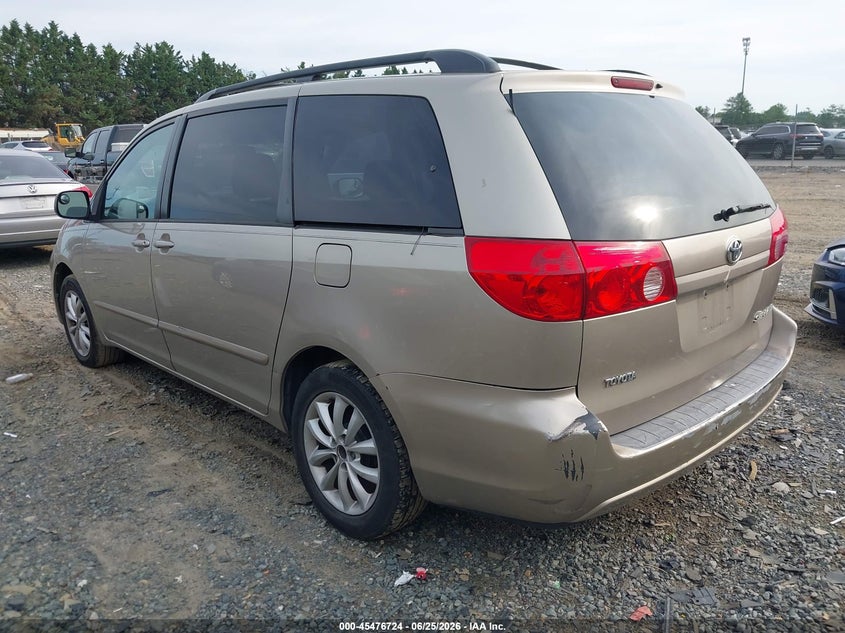2009 Toyota Sienna VIN 5TDZK23C49S283418 IAAI salvage auction — NORMAL WEAR, Clear (Virginia), sold $975 on 2026-07-24 (photo 3)