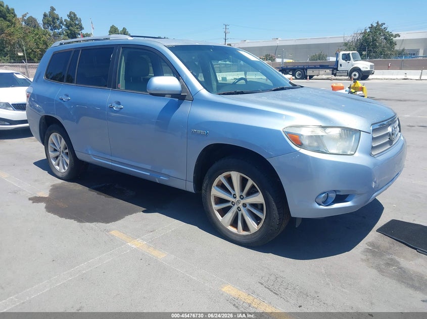 2008 Toyota Highlander VIN JTEEW44A282000222 IAAI salvage auction — NORMAL WEAR, Clear - Dealer Only (California), sold $1,350 on 2026-07-13 (photo 1)