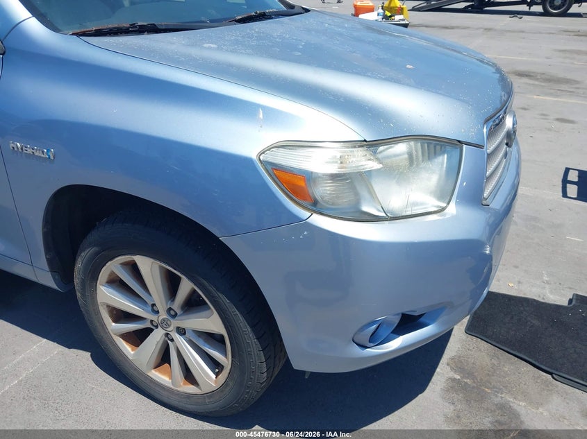 2008 Toyota Highlander VIN JTEEW44A282000222 IAAI salvage auction — NORMAL WEAR, Clear - Dealer Only (California), sold $1,350 on 2026-07-13 (photo 6)